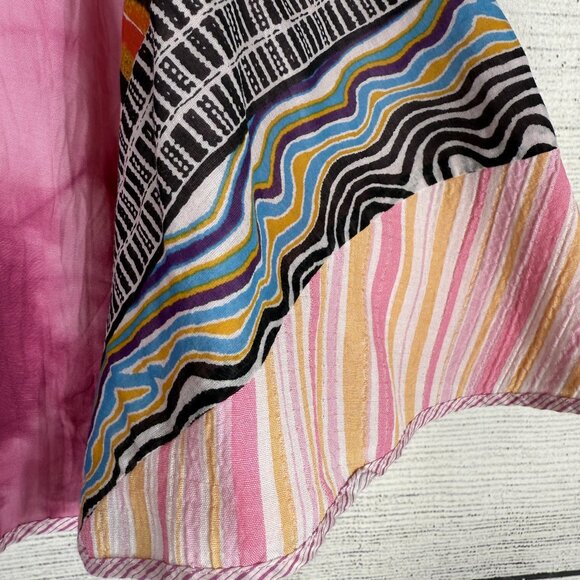 Save the Queen Patchwork Cotton Lined Skirt Size 6 - Picture 3 of 9